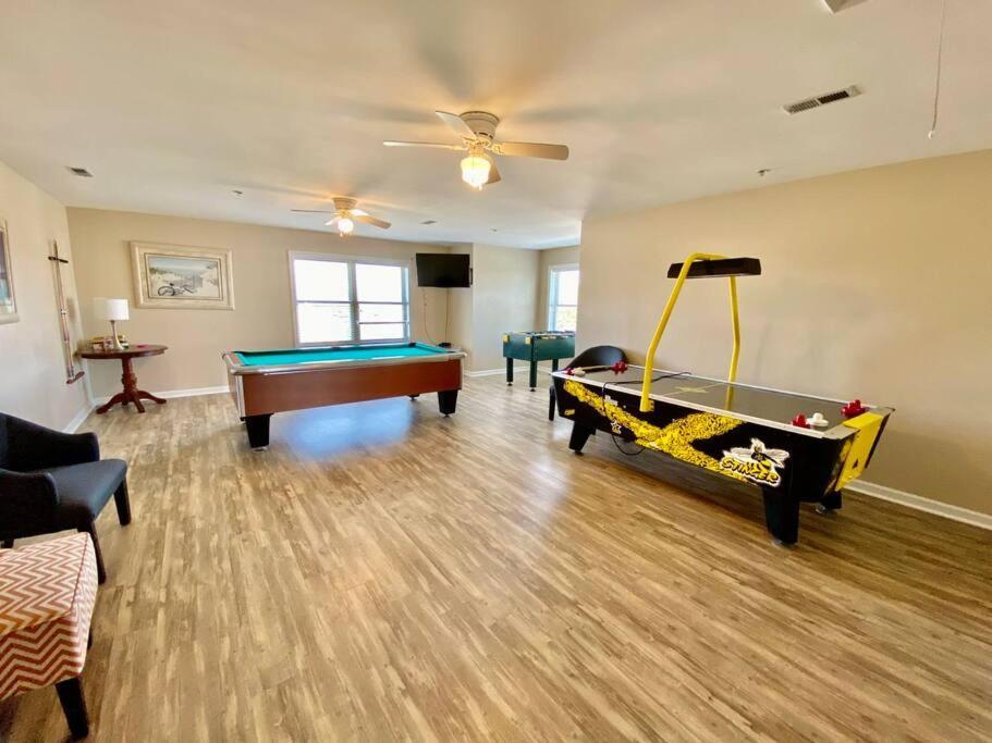 Oceanview 3-Story Getaway W/ 3 Decks, Pool, Game Room Myrtle Beach Exterior photo